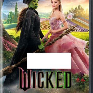 Wicked (DVD 2024) Ariana Grande Cynthia Erivo